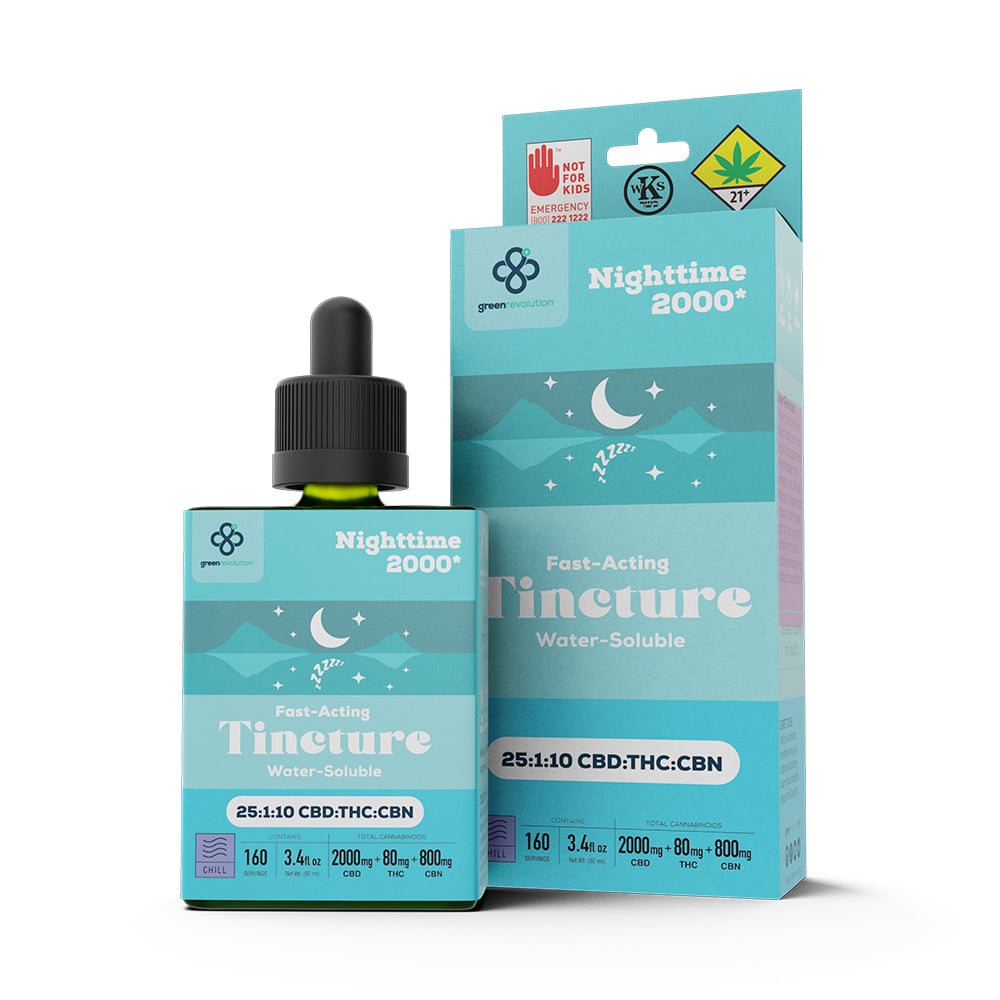 Nighttime 2000 25:1:10 [3.4oz] (2000mg CBD/80mg THC/800mg CBN)