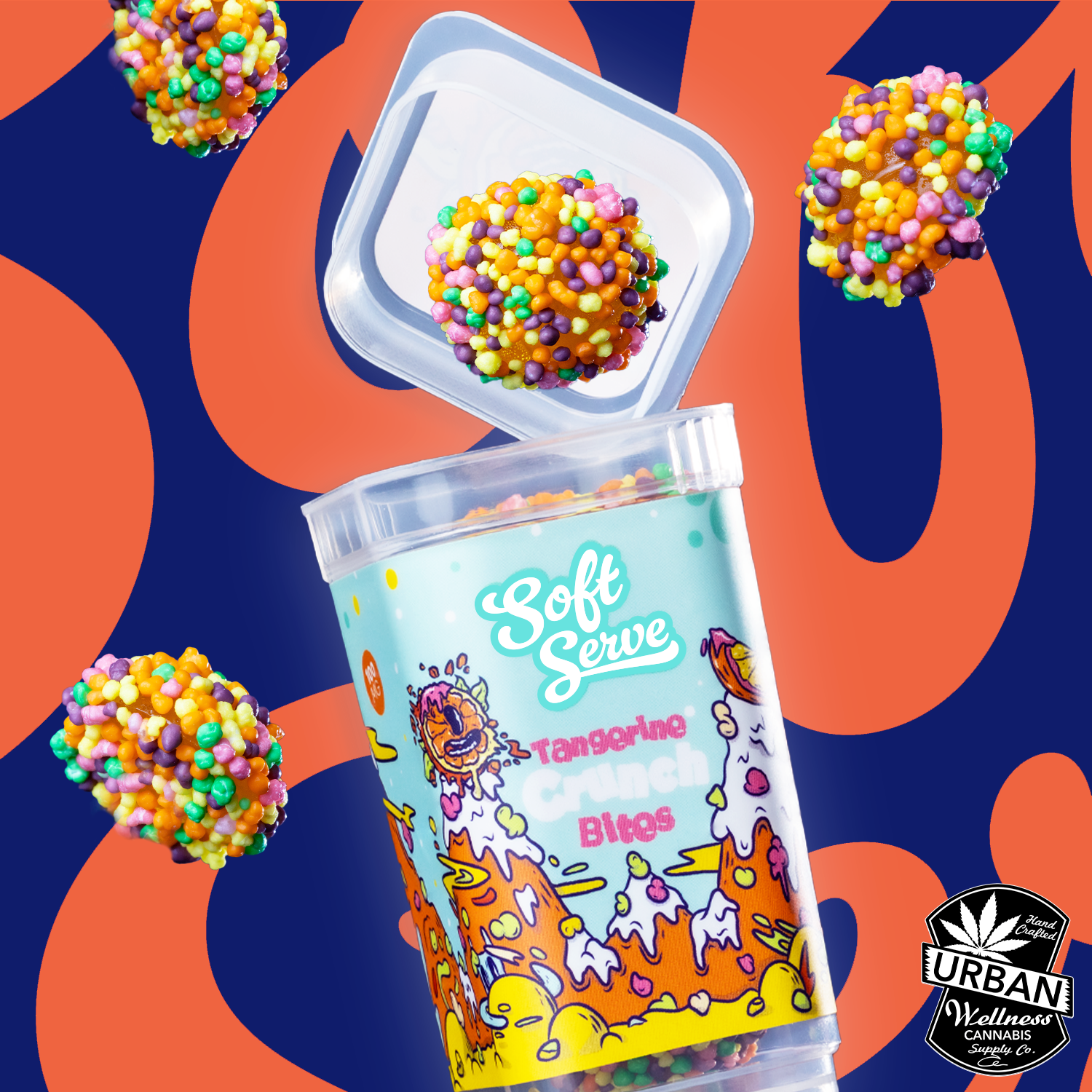 Tangerine Crunch [10pk] (100mg)