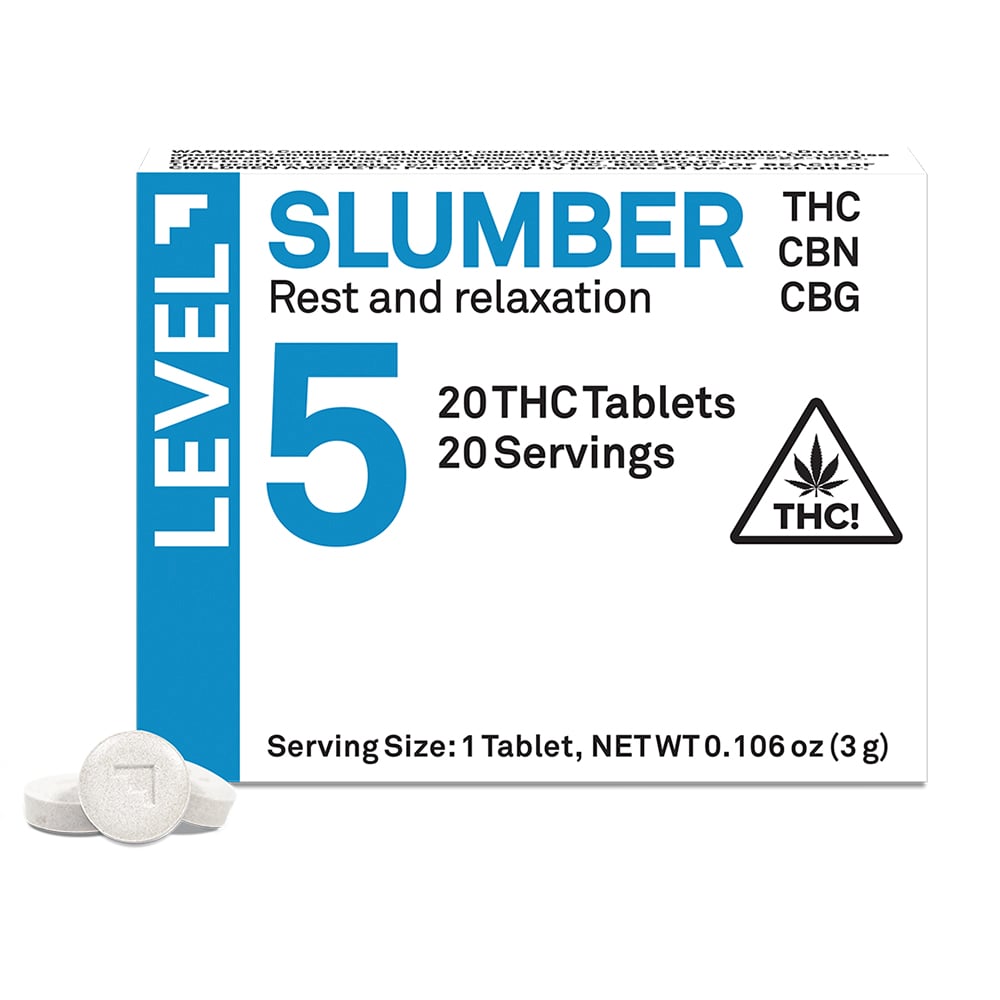 LEVEL 5 Slumber [20pk] (100mg THC/100mg CBN/60mg CBG)