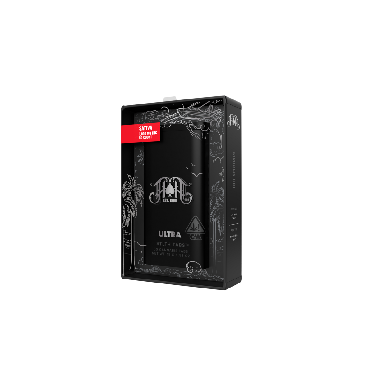 Ultra Stlth Tablets: Sativa [50pk] (1000mg)