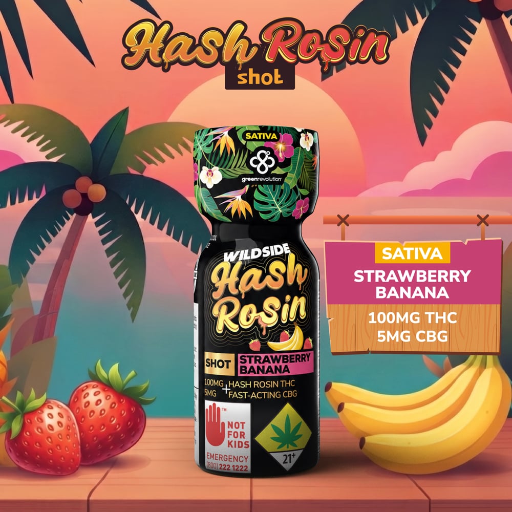 20:1 Strawberry Banana [2oz] (100mg THC/ 5mg CBG)