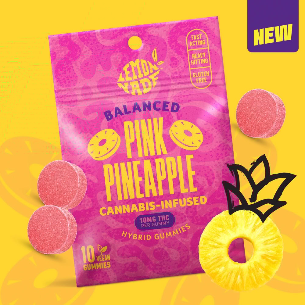 Shop 1:1 Strawberry Lemonade [10pk] 100mg CBD/100mg THC