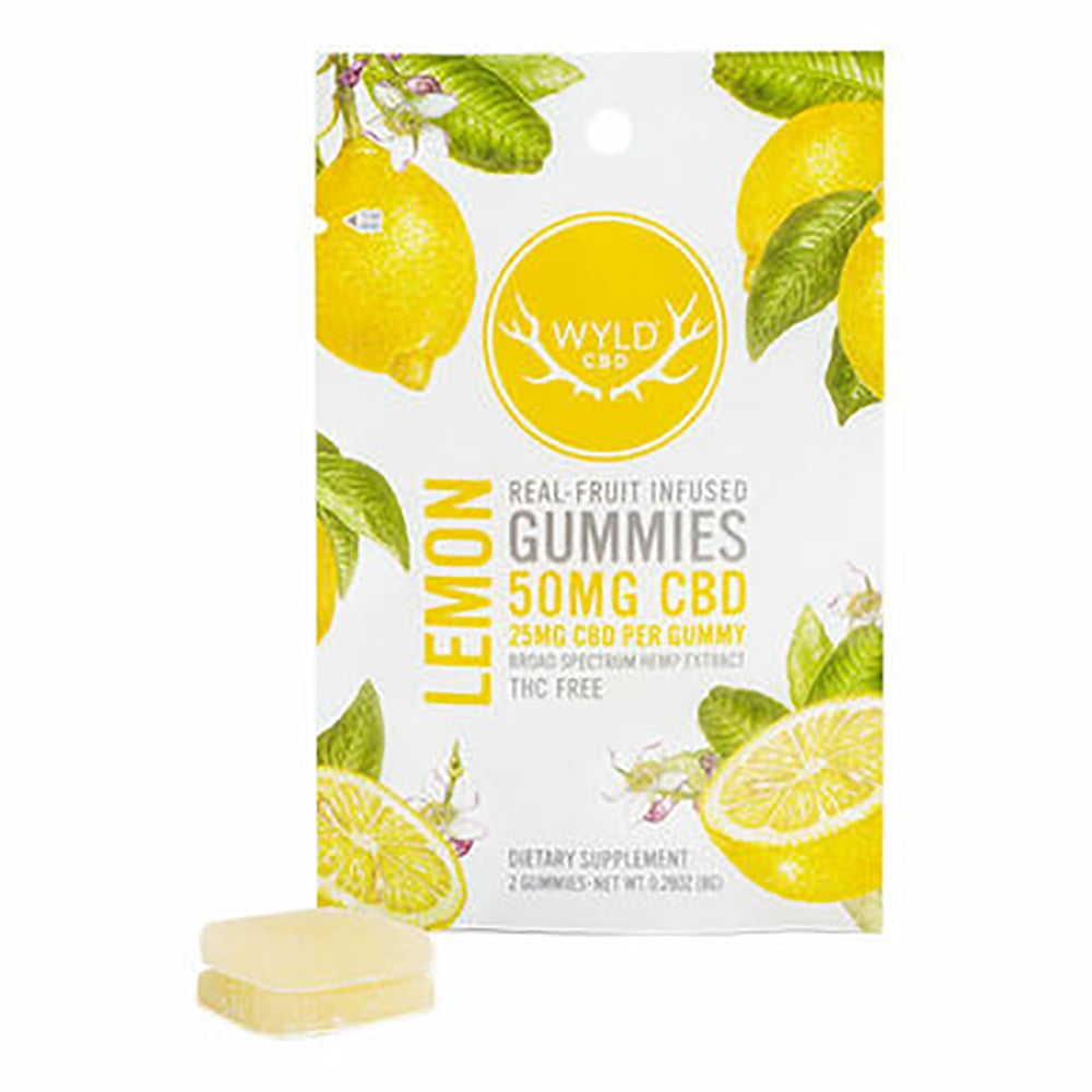50mg Lemon CBD Gummies (2-pack)