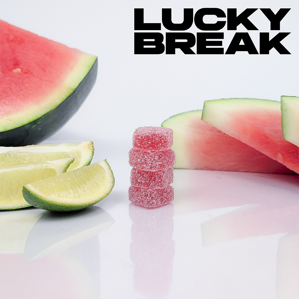 LB Watermelon Marg Lucky Chews 23.2mg C0130000010 - 6 Gummies