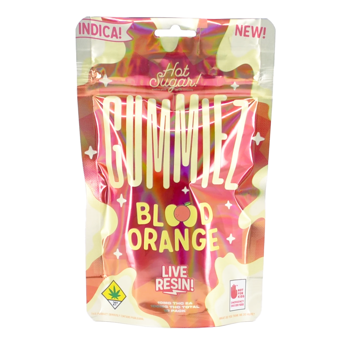 Blood Orange - Sativa [10pk] (100mg)