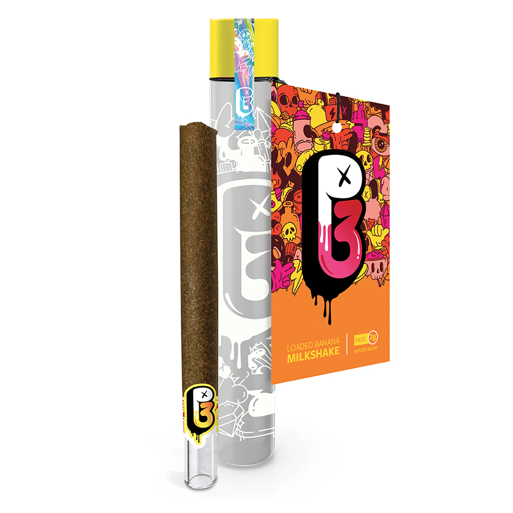 Loaded Banana Milkshake Infused Blunt