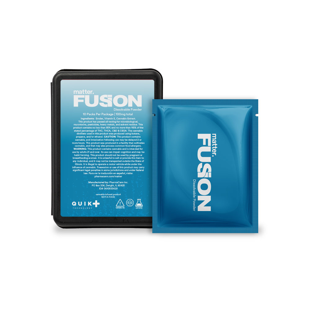 Fusion Dissolvable Powder [10pk] (100mg) matter. Powder Mix Jane