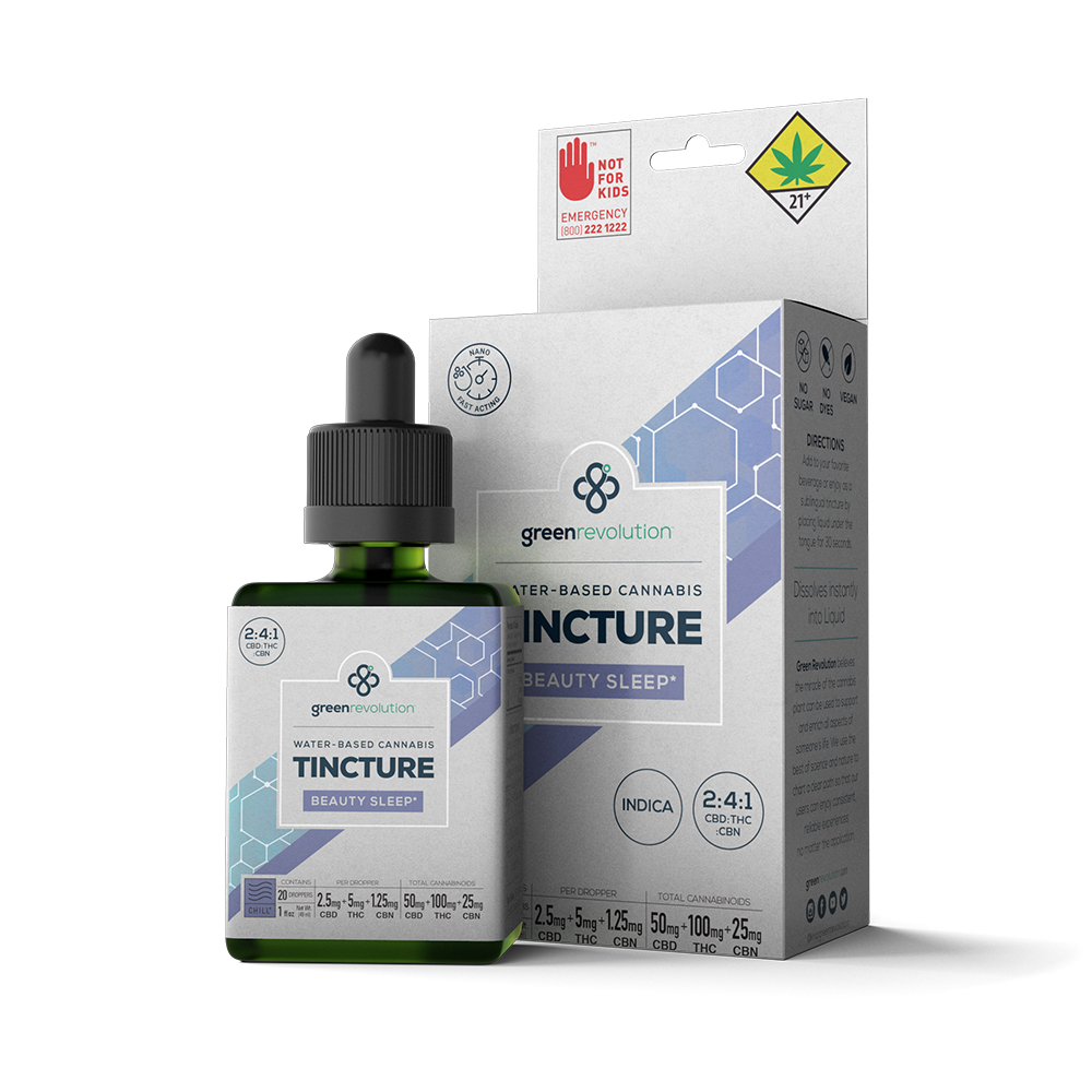 4:2:1 Beauty Sleep Water Tincture 140mg
