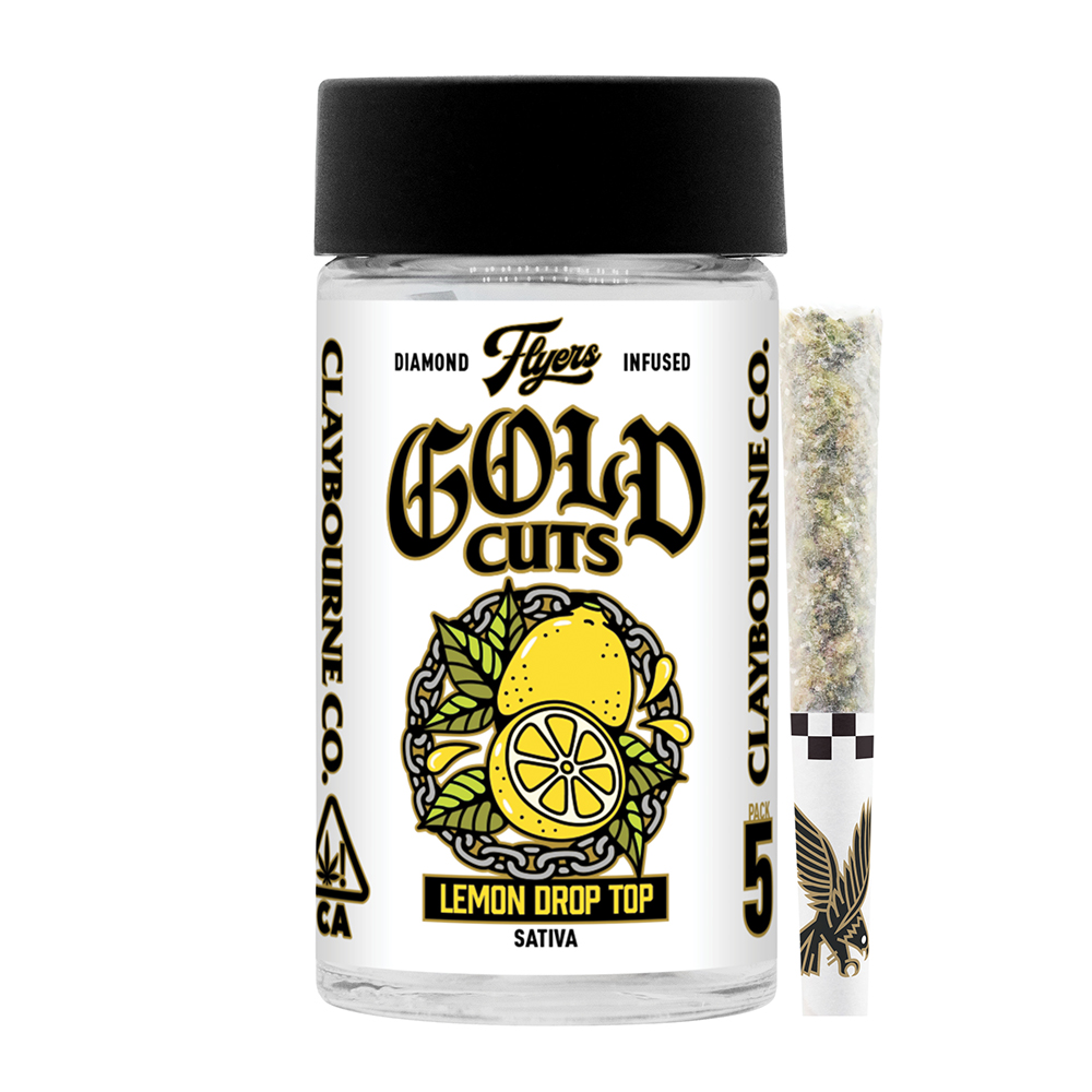 Lemon Drop Top (2.5g) - Diamond Infused Flyers Pre-Rolls Lemon Drop Top (2.5g) - Diamond Infused Flyers Pre-Rolls