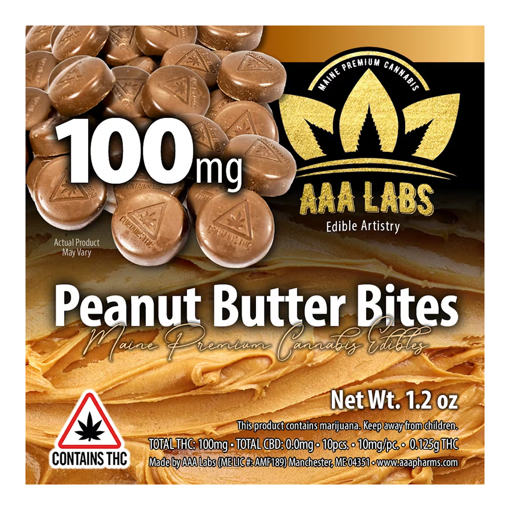 Peanut Butter Bites [10pk] (100mg)