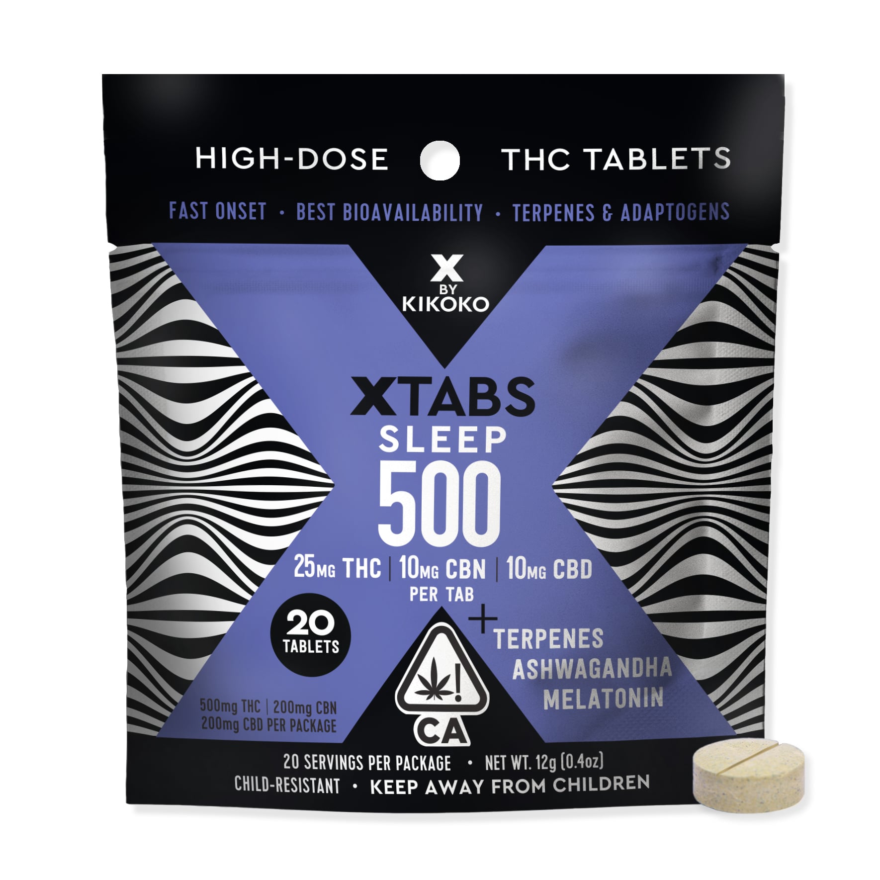 Sleep [20pk] (200mg CBD/500mg THC/200mg CBN)