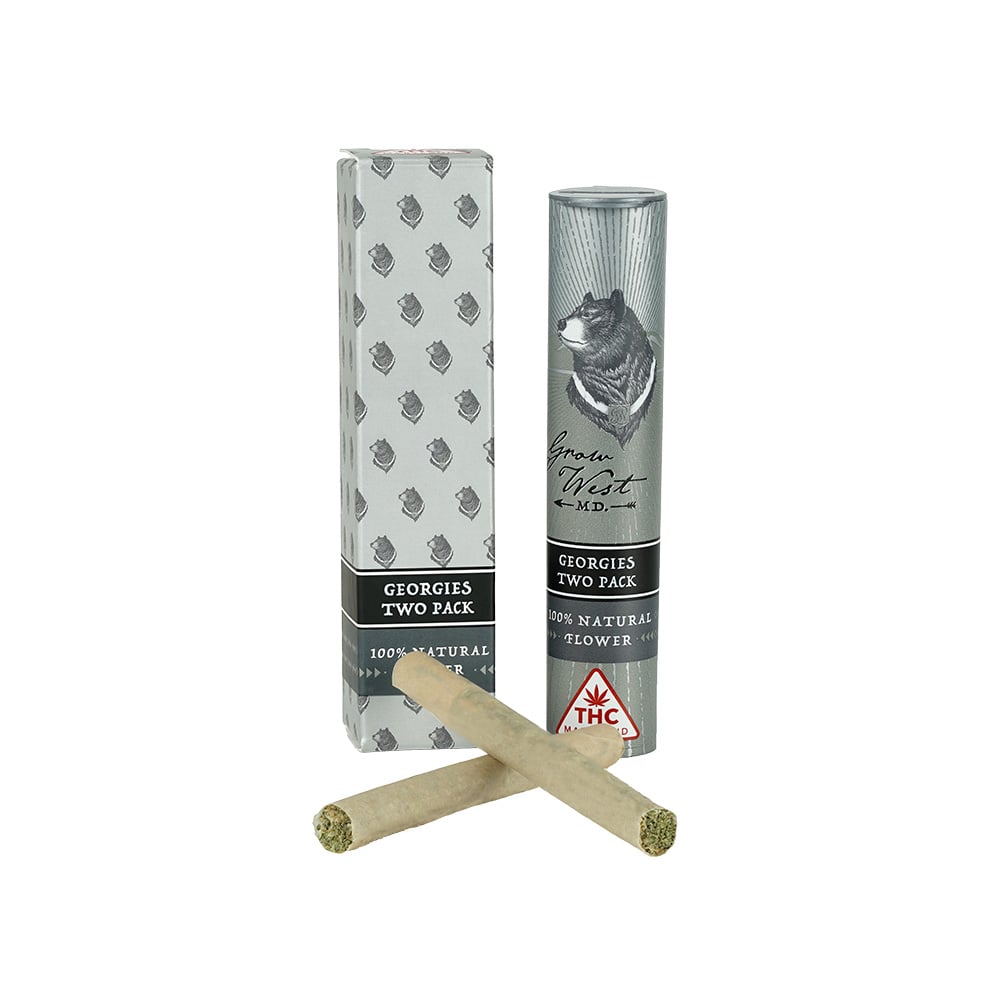 Twin Peaks [2 Pack] [.5g] - hybrid pre-roll by Grow West