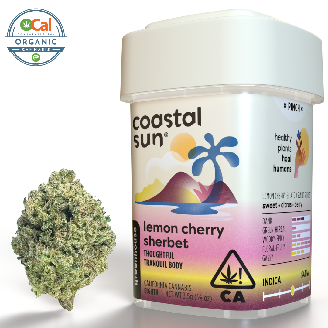 Lemon Cherry Sherbet