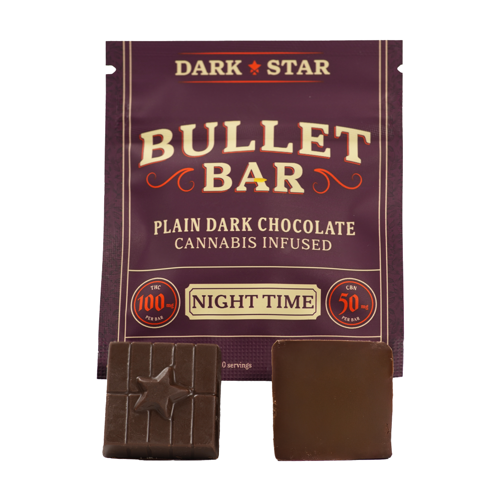 2:1 Night Time - Dark Chocolate [1pc] (100mg THC/50mg CBN)