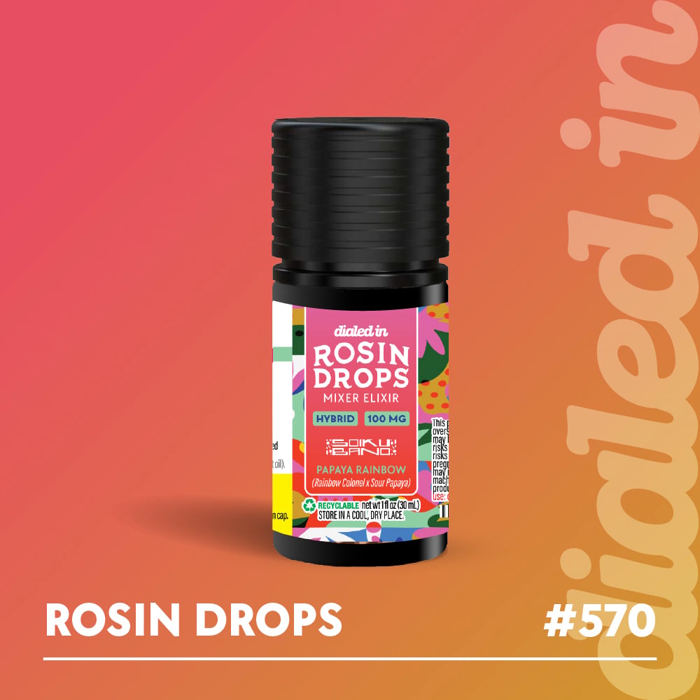 100mg - Papaya Rainbow - Rosin Drops