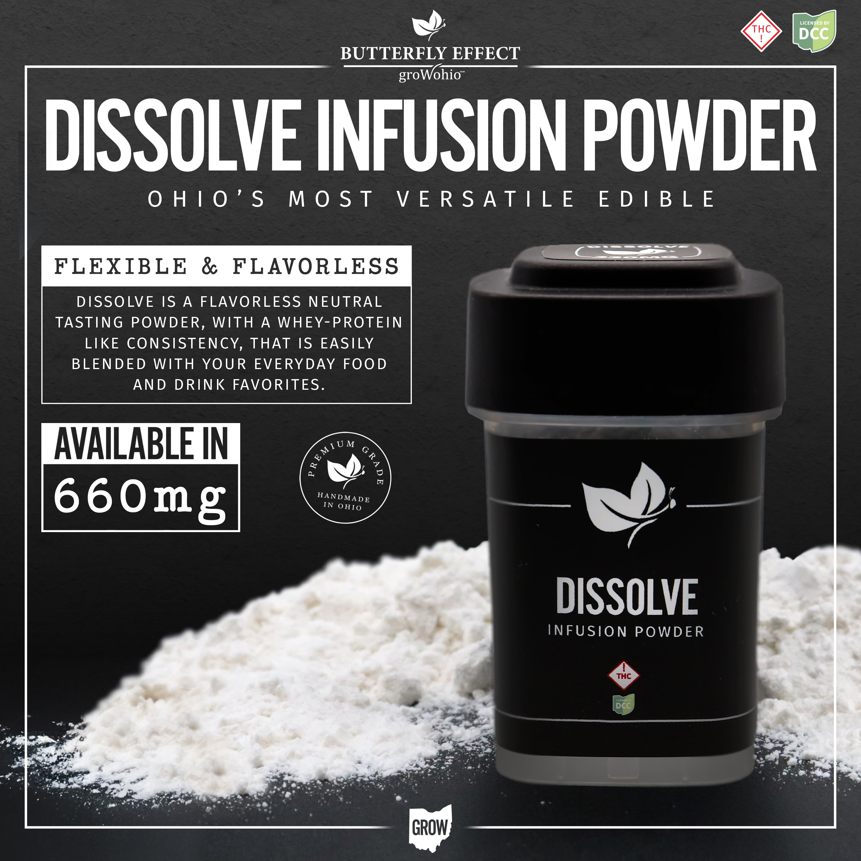 Dissolve Thc Infusion Powder 660mg