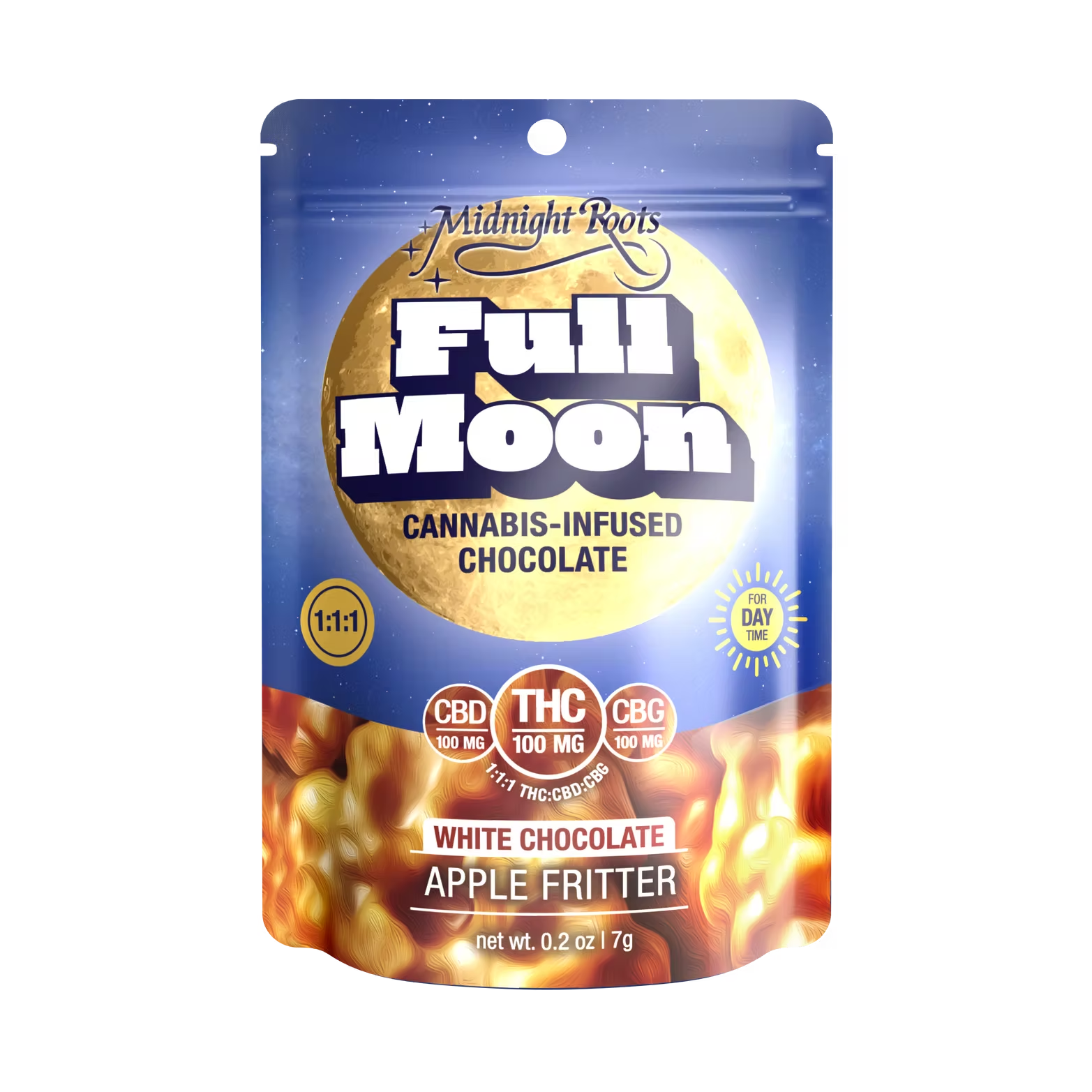 Apple Fritter (100mg CBD/100mg THC/100mg CBD:CBG)