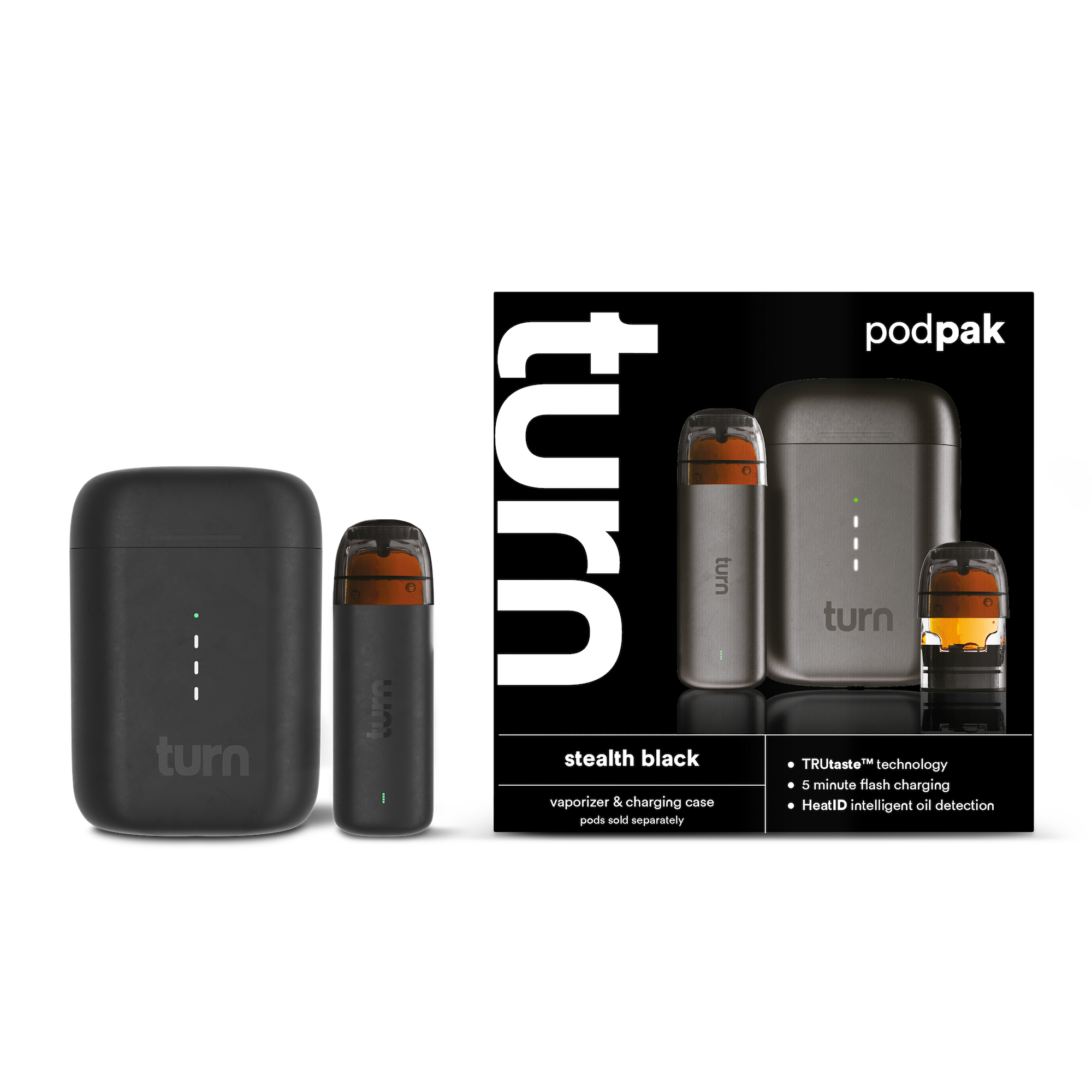 Shop podpak - stealth black | Haze Dispensary - Saratoga Ave San