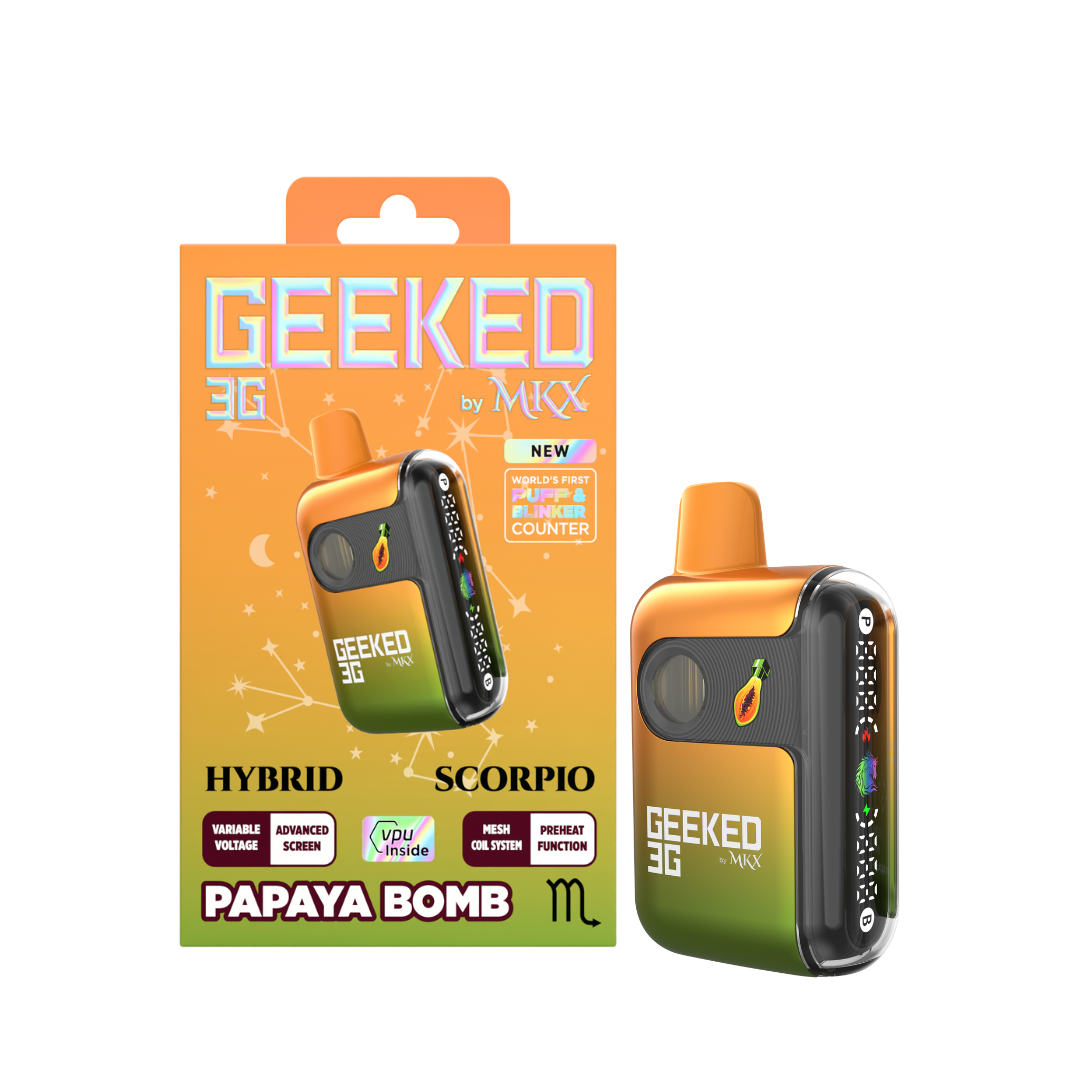 Geeked 3G Disposable by MKX | Papaya Bomb