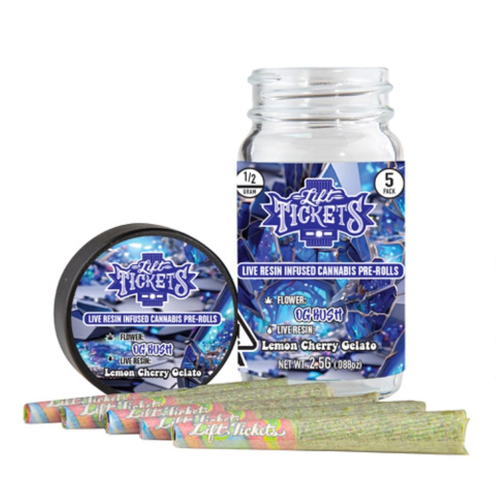 Buy Lift Tickets OG Kush x Lemon Cherry Gelato [.5g] - Cookies