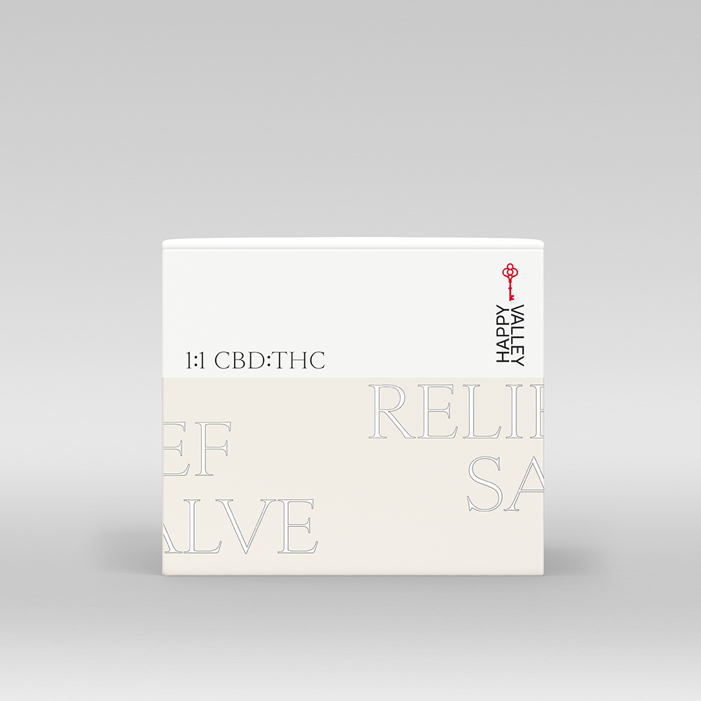 1:1 Relief Salve (250mg CBD/250mg THC)