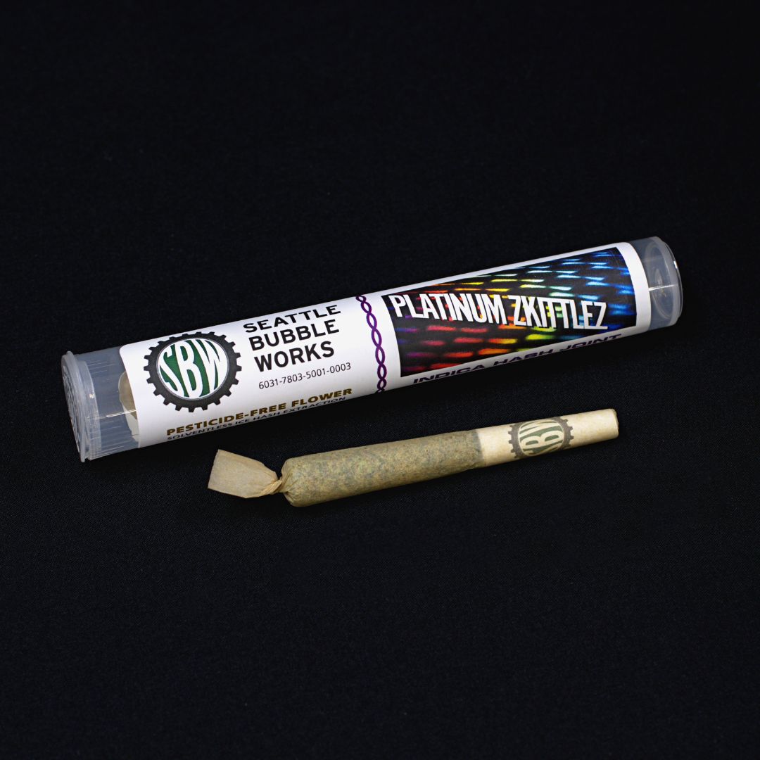 Platinum Zkittlez [.5g] Seattle Bubble Works Infused Hash Joint