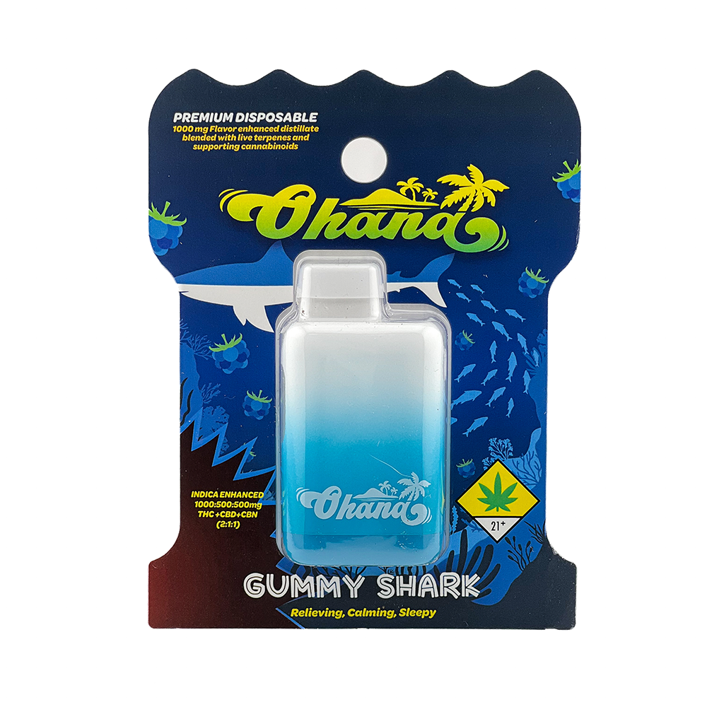 Shop 2:1:1 Gummy Shark [1000mg THC/500mg CBD/500mg CBN]