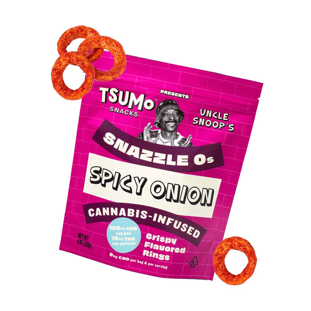 Shop TSUMo Snacks - Spicy Onion - Crispy Flavored Rings