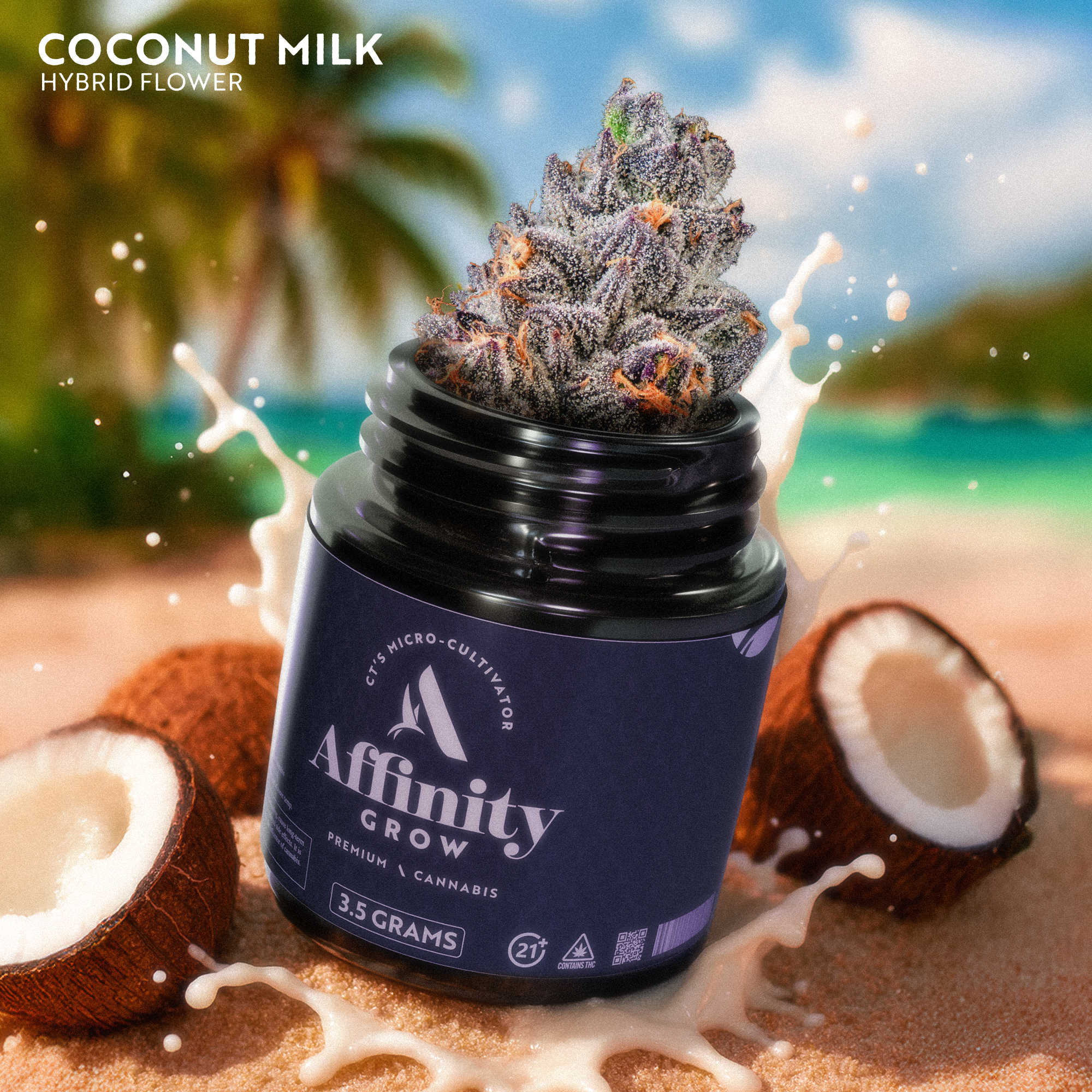 Affinity Flower Coconut Milk (I) 00791
