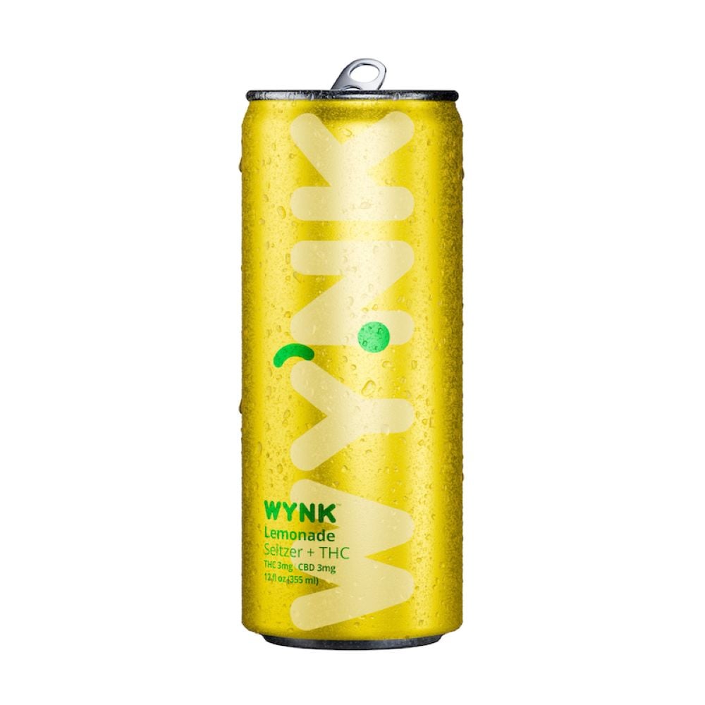 Wynk - Hemp Derived Lemonade 12oz (3mg THC 3mg CBD)