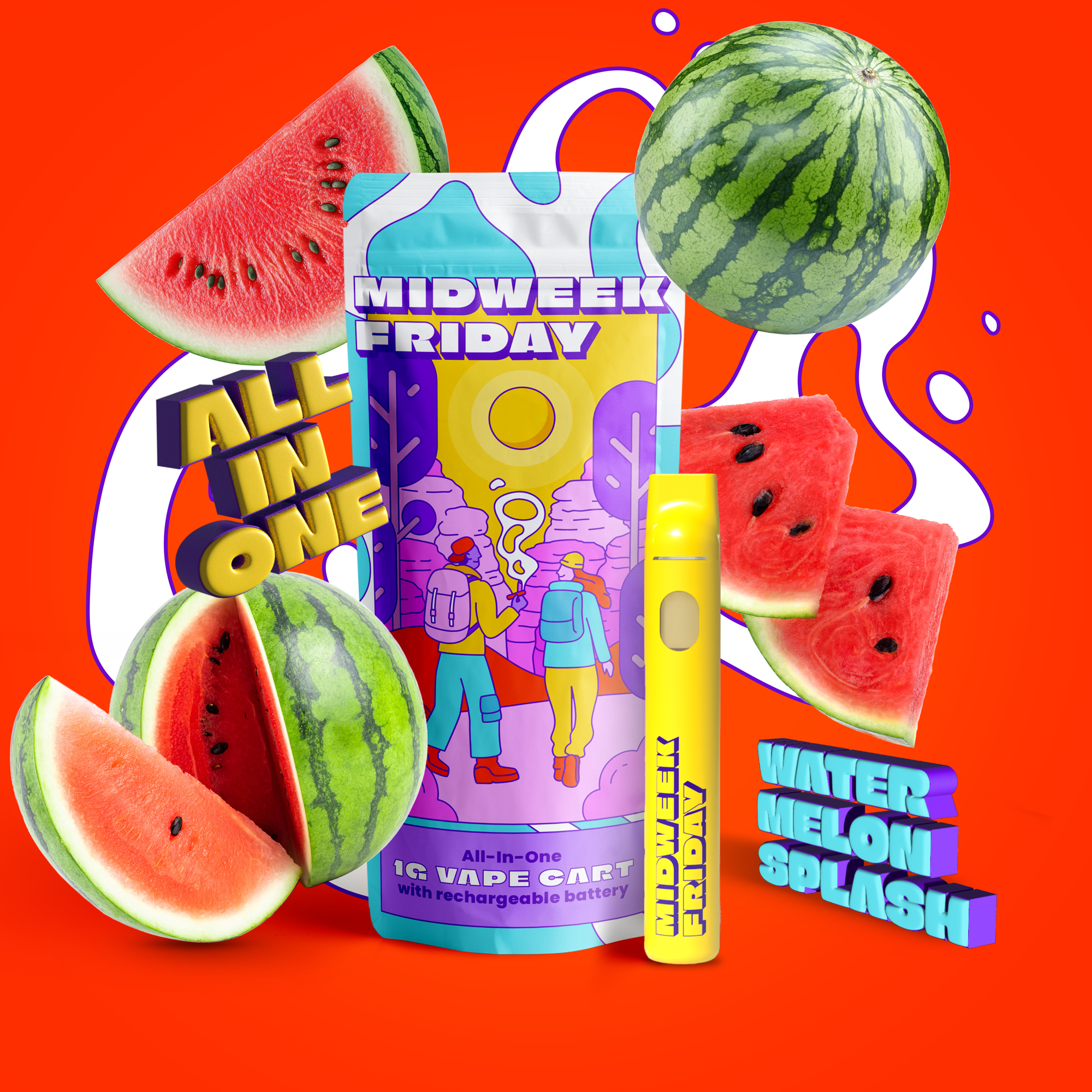 Watermelon Splash [1000mg]