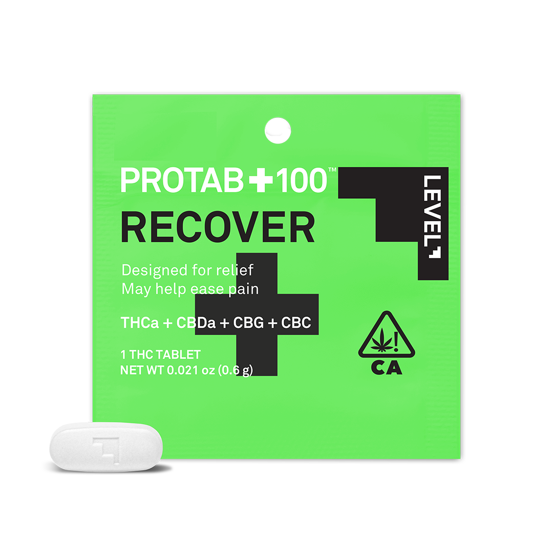 PROTAB+ RECOVER [1pk] (40mg THCa/40mg CBDa/10mg CBG/10mg CBC)