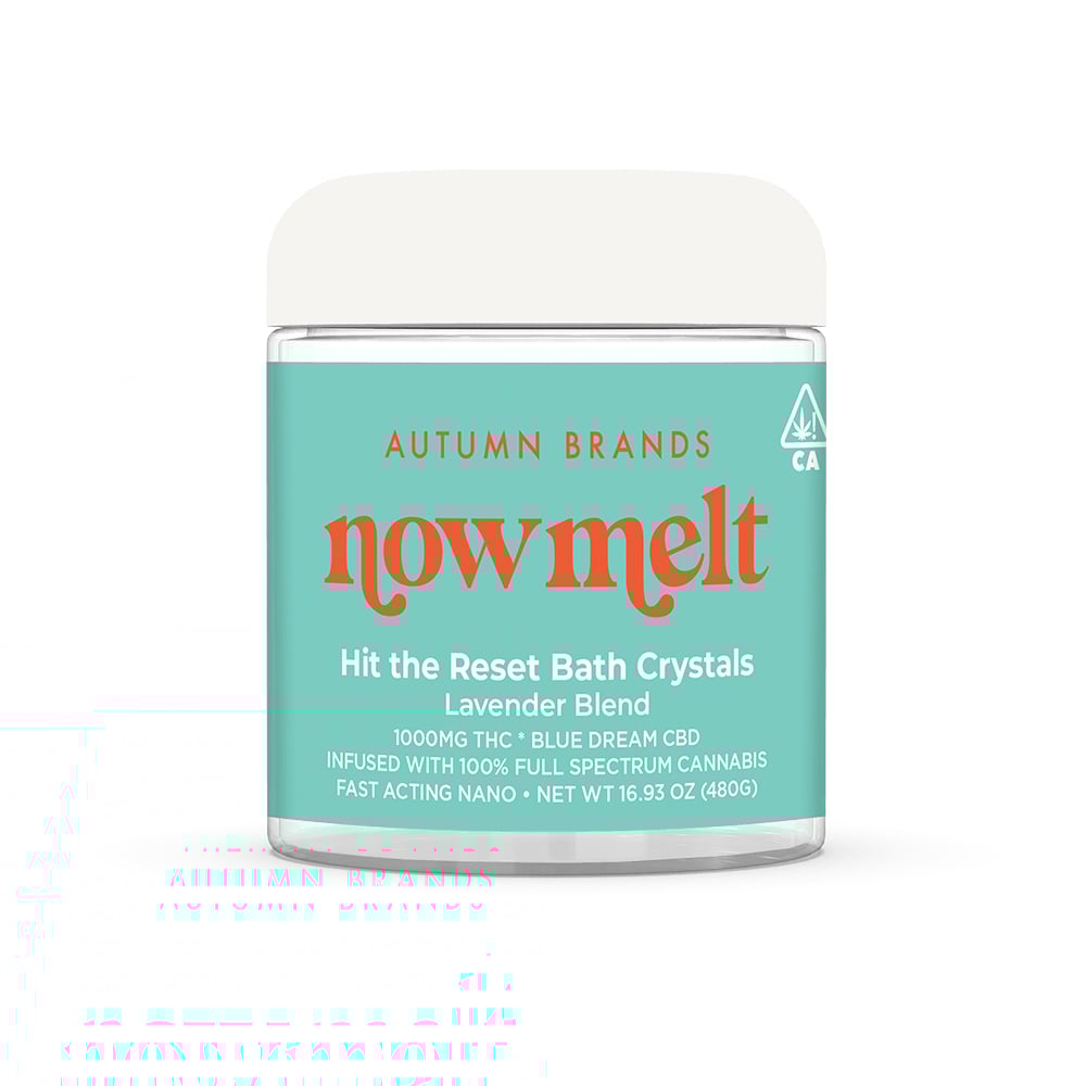 Hit the Reset - Bath Crystals - Lavender (250MG THC/70 CBD)