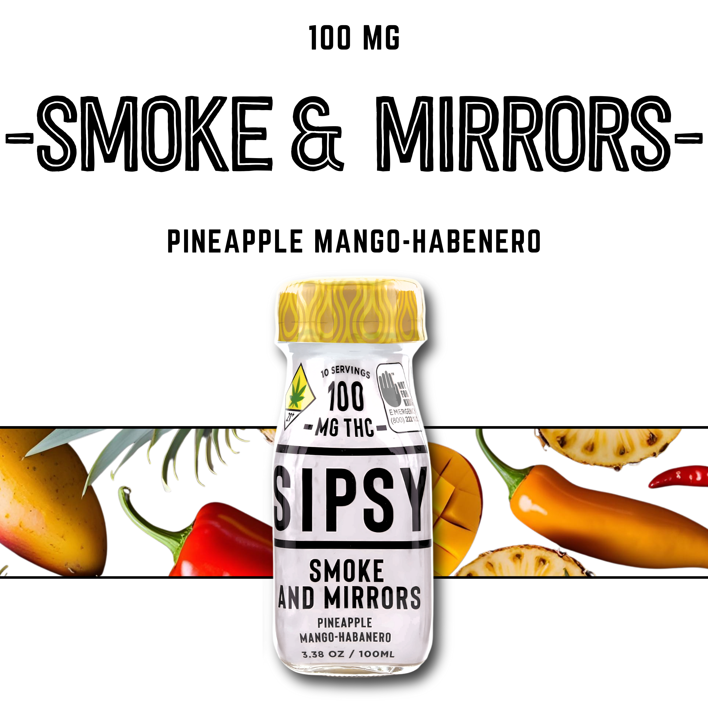 Smoke and Mirrors [3.38oz] (100mg)