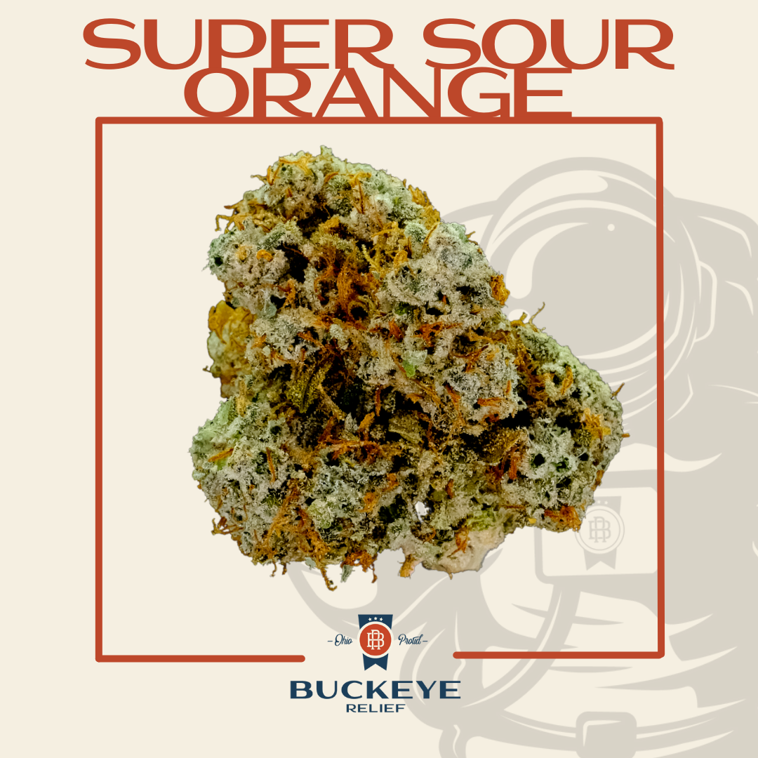 Super Sour Orange Buckeye Relief Flower Jane