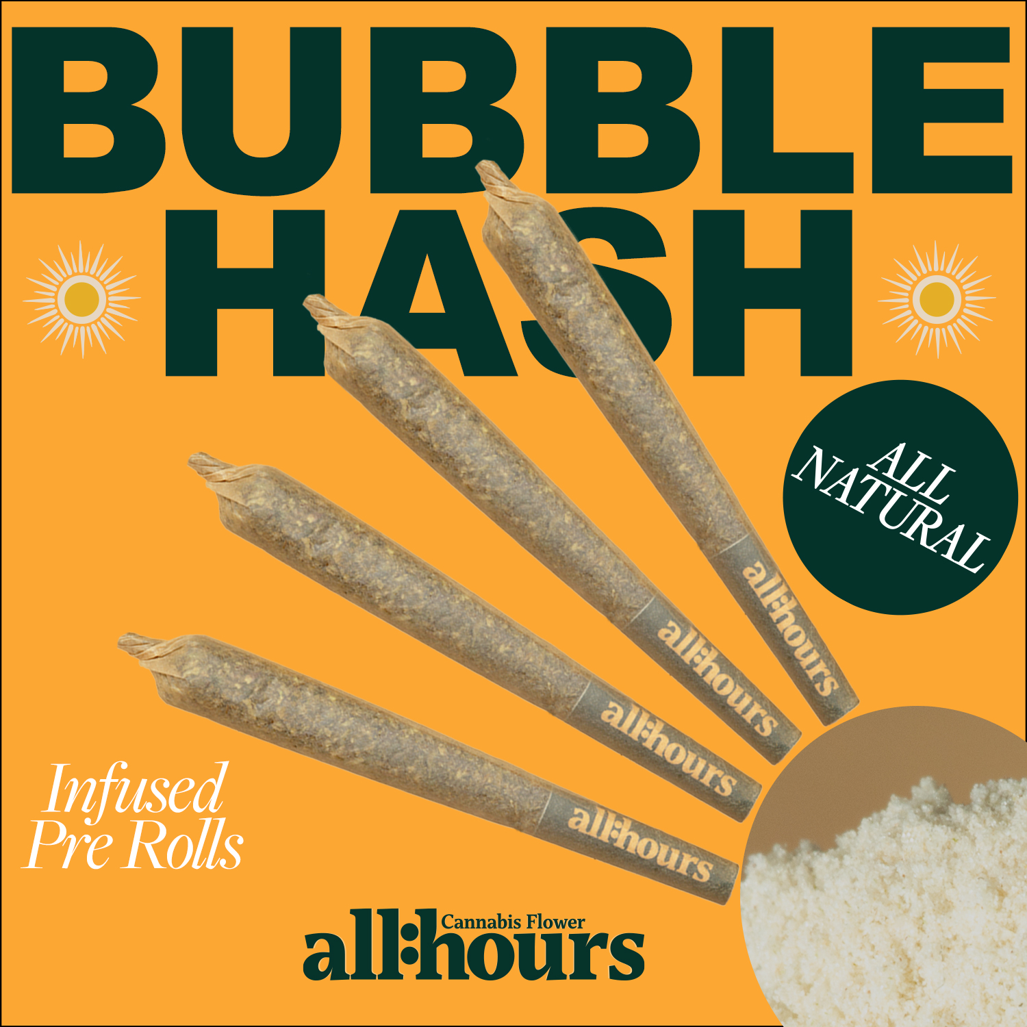 Nimbus Snacks Bubble Hash Infused Shorties | T39.73 | 41441 | (1.6g- 4pk)"