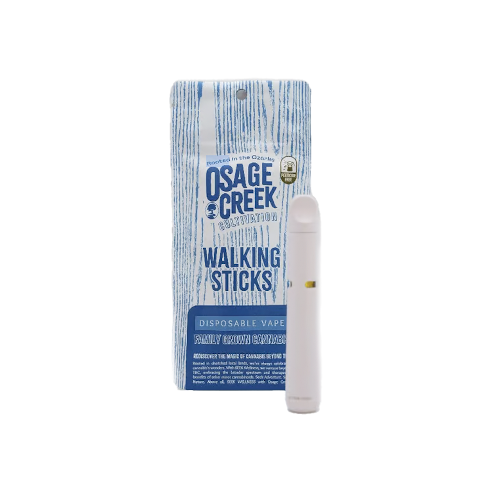 Shop Osage Creek 1000mg Walking Stick Disposable: Island Punch | Delta Cannabis Co. Dispensary West Memphis, AR Shop Osage Creek 1000mg Walking Stick Disposable: Island Punch | Delta Cannabis Co. Dispensary West Memphis, AR