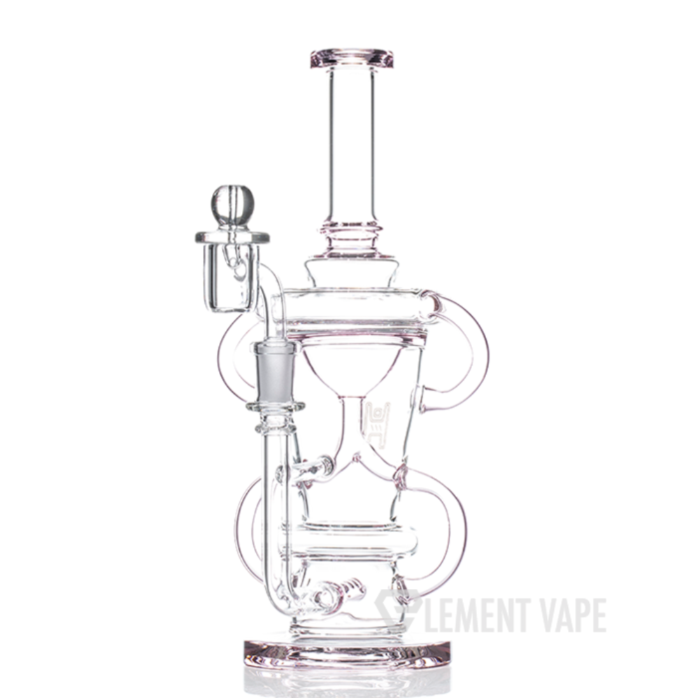 Straight Recycler Rig - Pink