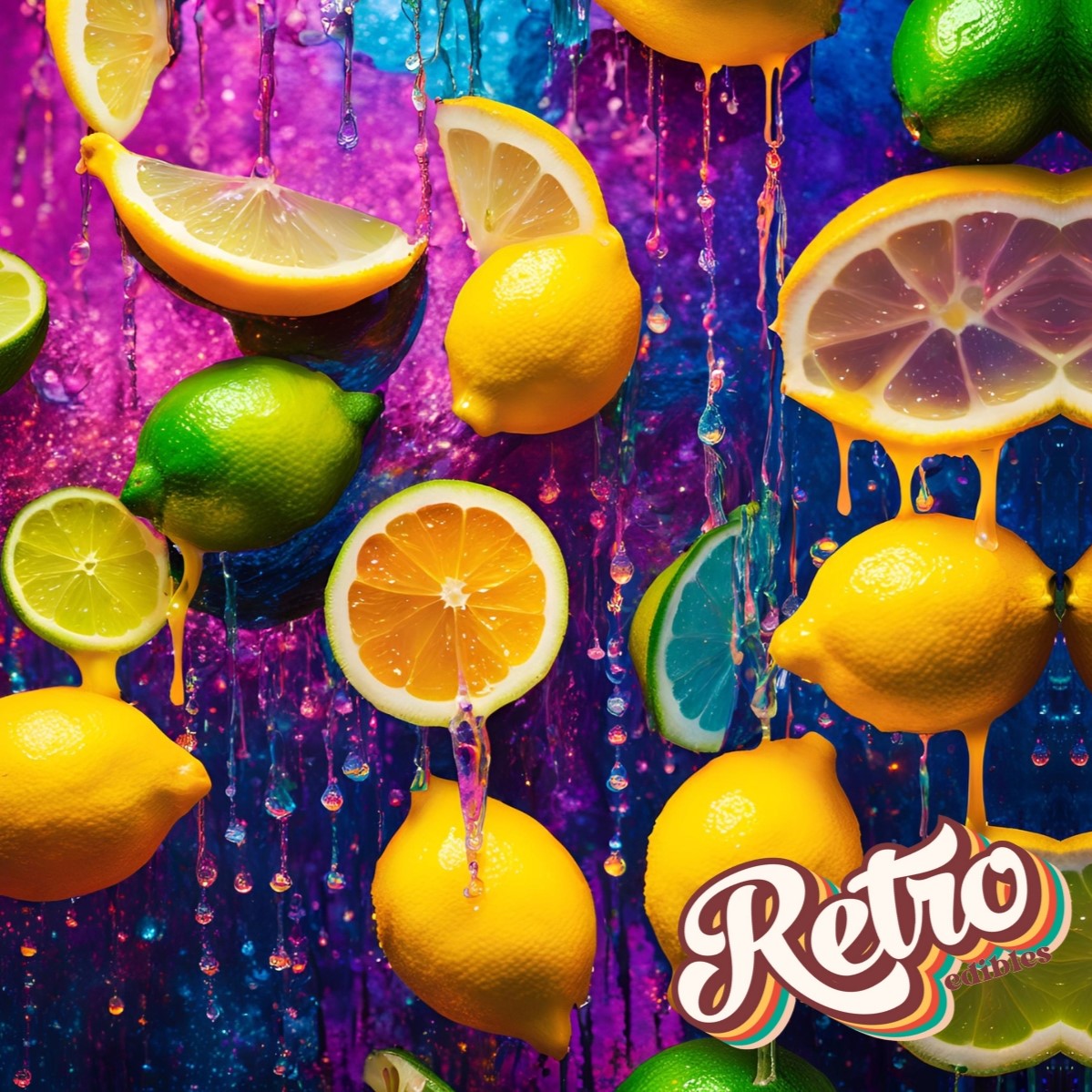 Retro Vibes Syrup - Fast Acting - Citrus (2000mg)
