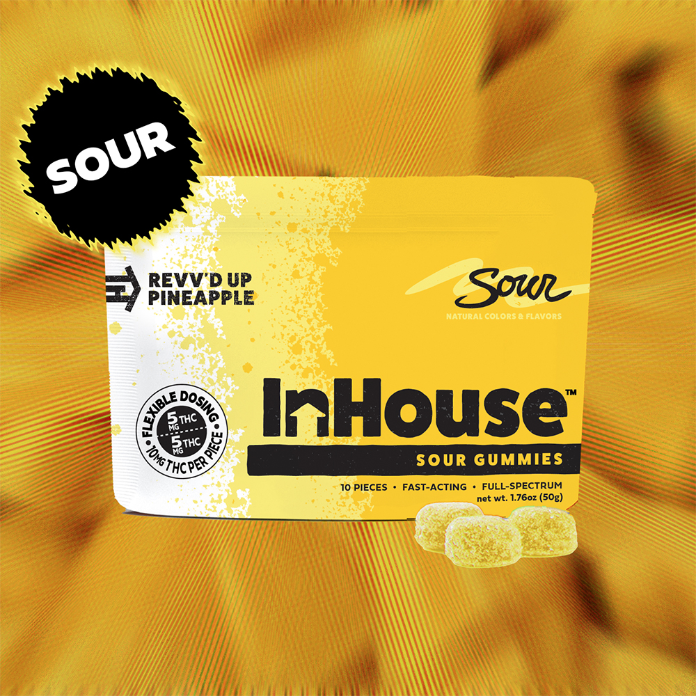 Revv'd Up Sour Pineapple [10pk] (100mg)