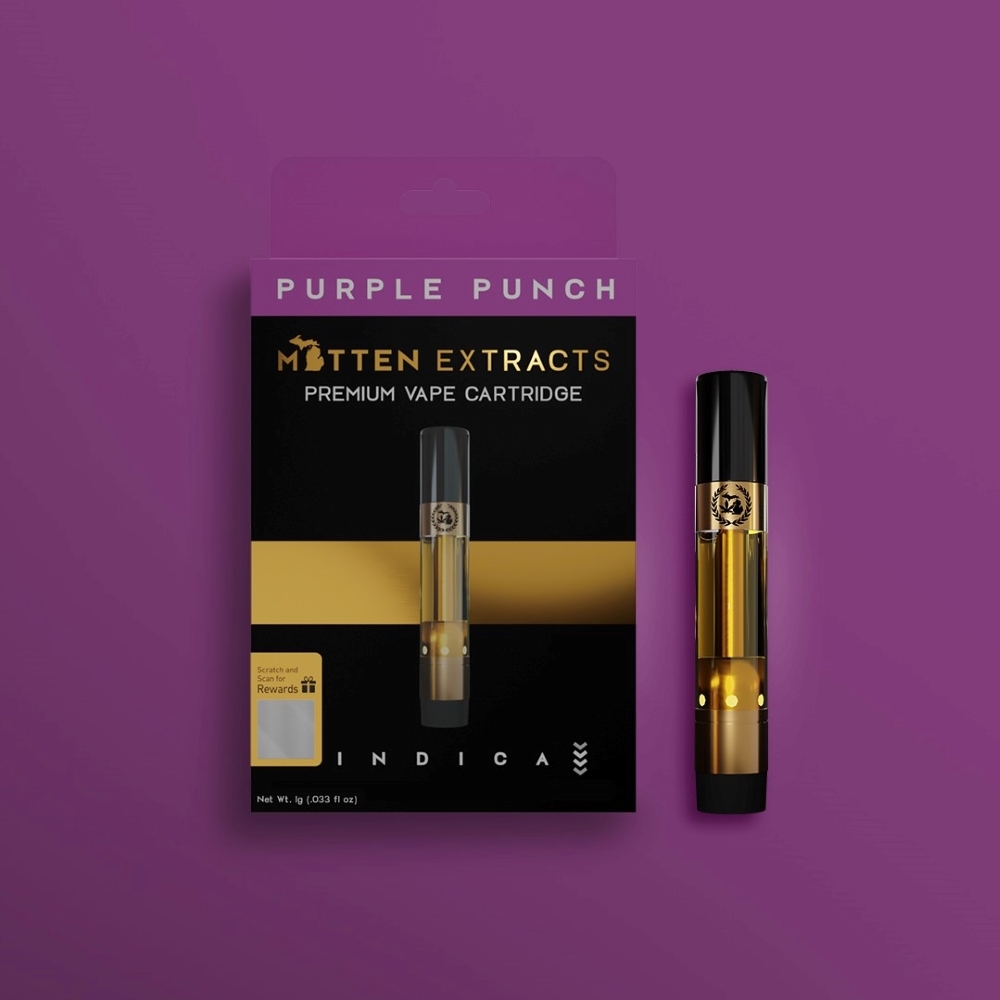 Purple Punch Mitten Extracts Cartridge Jane