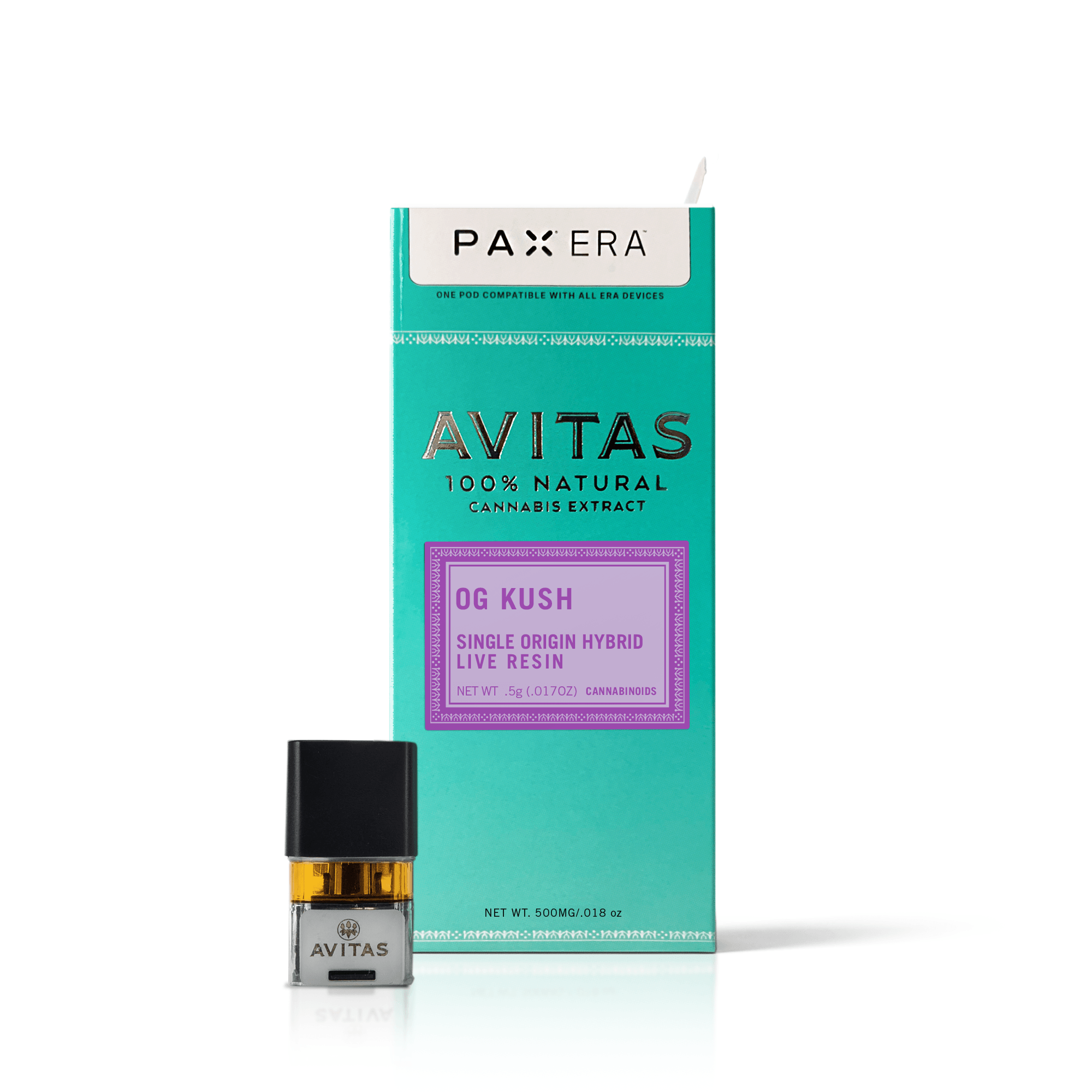 OG Kush Avitas Live Resin Era PAX Pod Jane