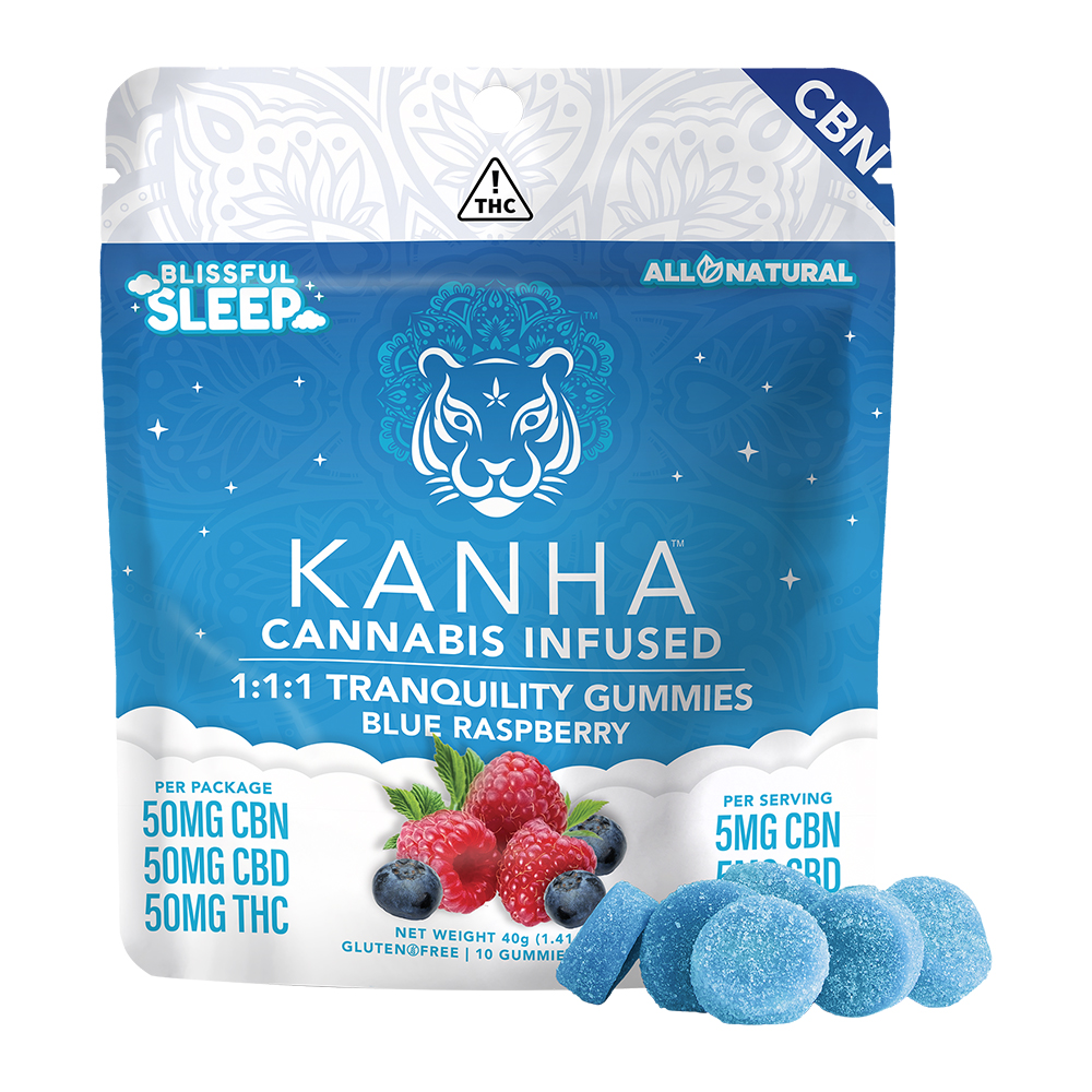 1:1:1 Sleep Tranquility (50mg CBD/50mg THC/50mg CBN) [10pk]