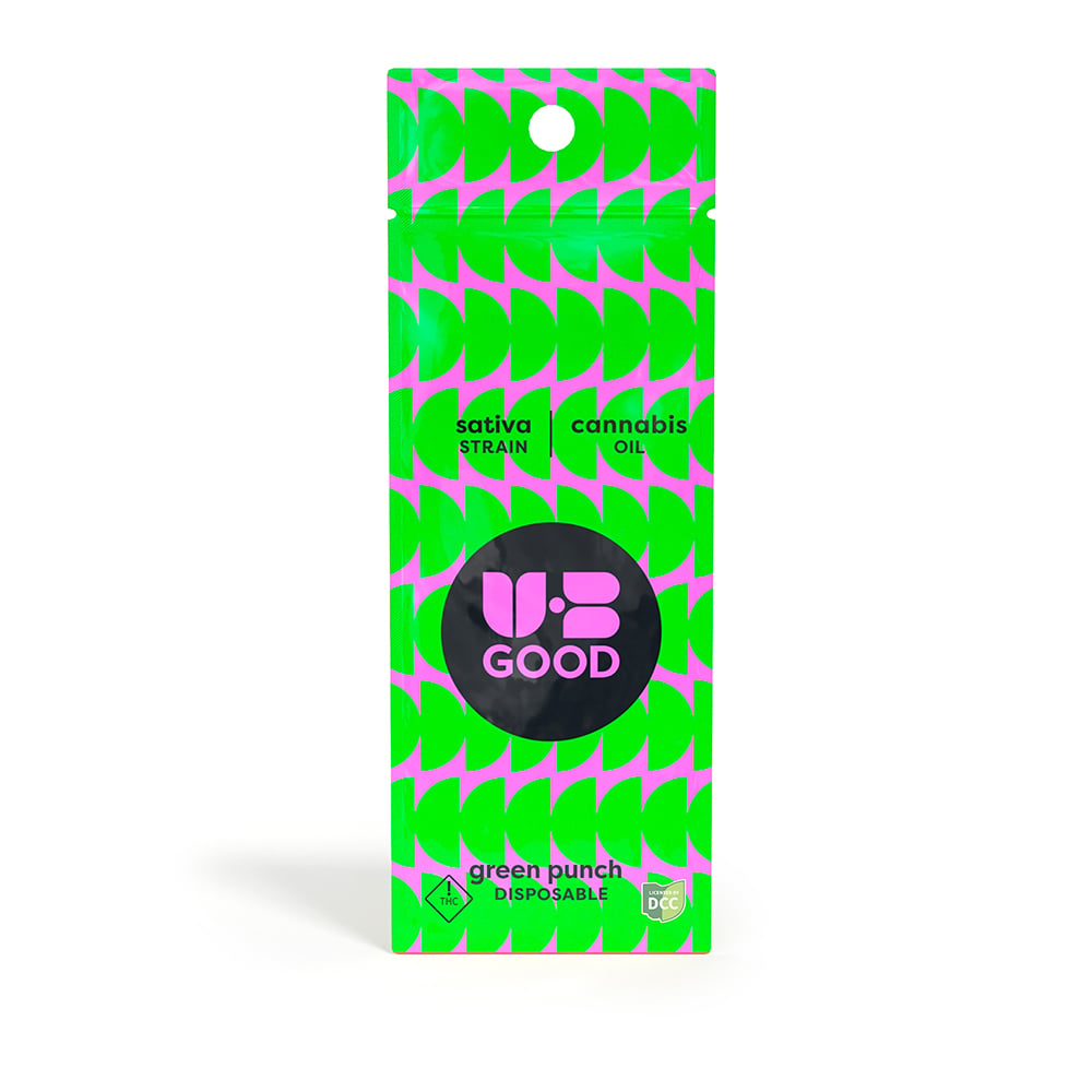 Ub Good - Green Punch Watermelon Punch - Disposable - 0.5g - Sativa