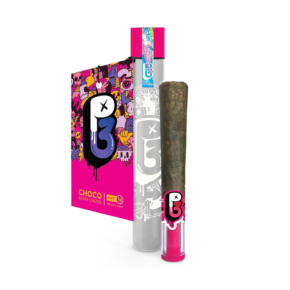 Choco Berry Chunk Infused Joint 1g