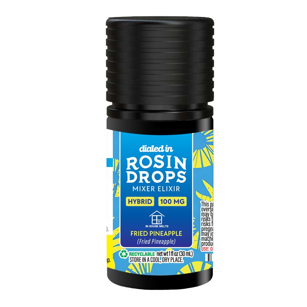 100mg - Fried Pineapple - Rosin Drops