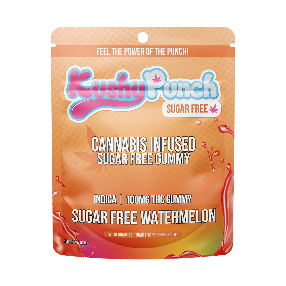 Watermelon - Sugar Free - Indica - (100mg)