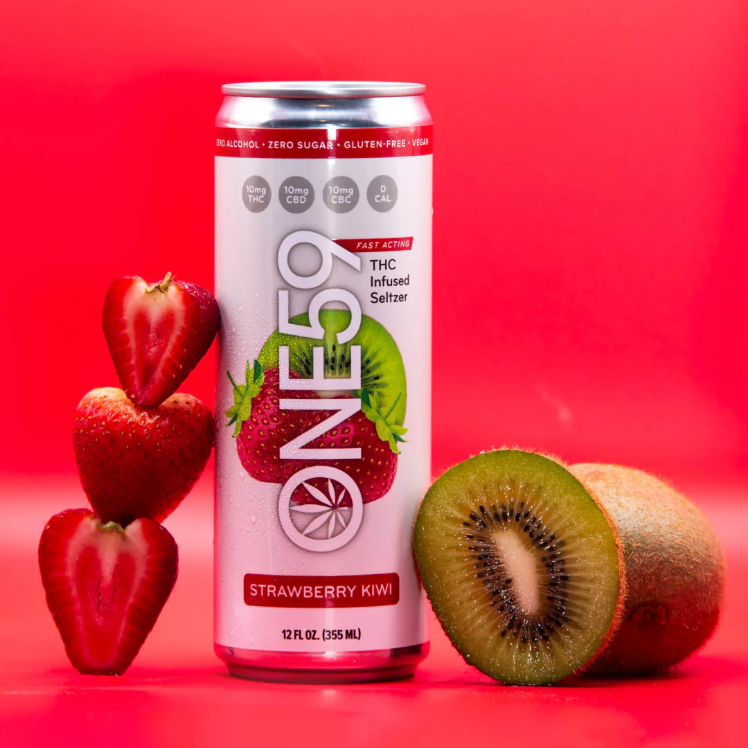 Strawberry Kiwi [12oz] (10mgCBD/10mgTHC/10mgCBC)