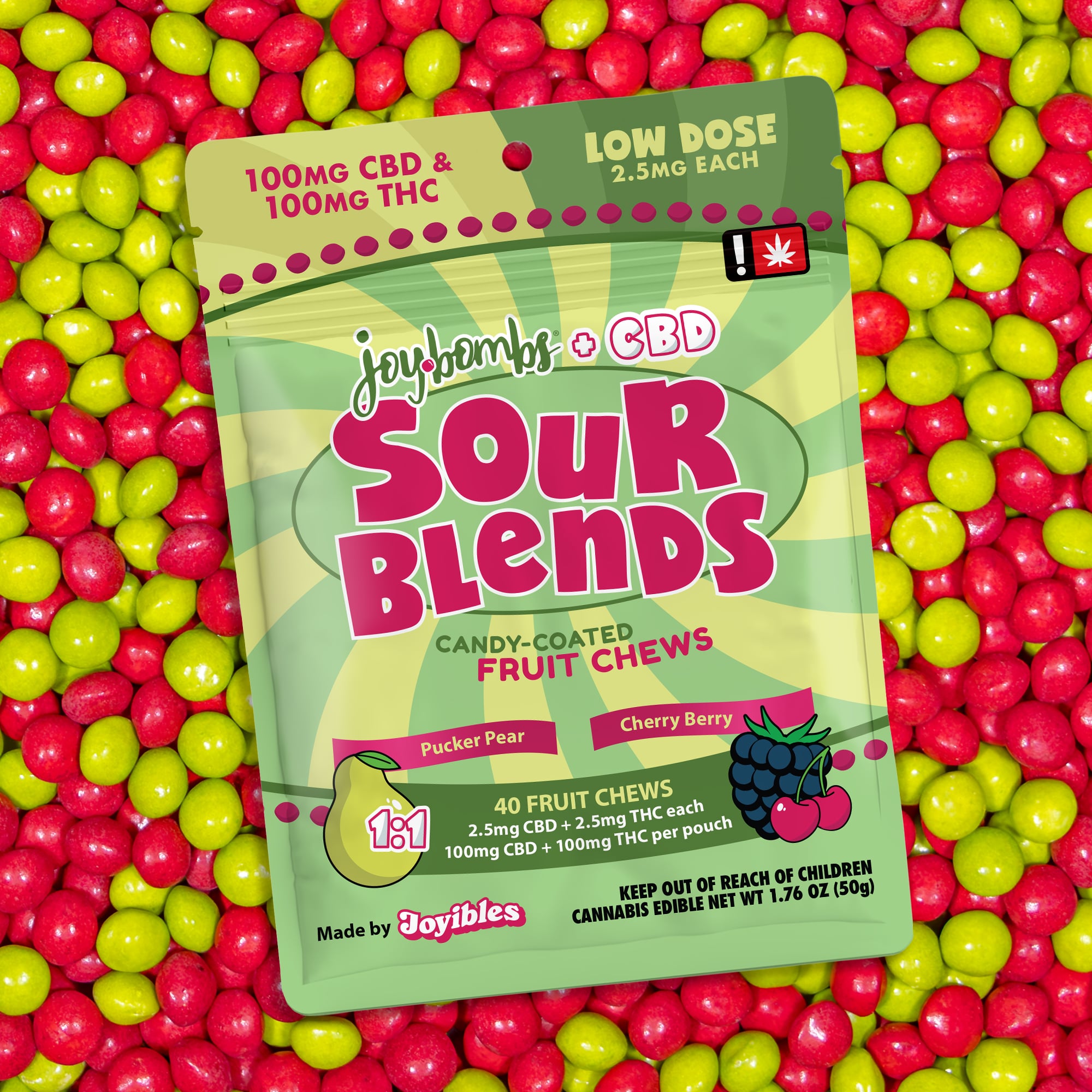 Joy Bombs Sour Blends / Ea