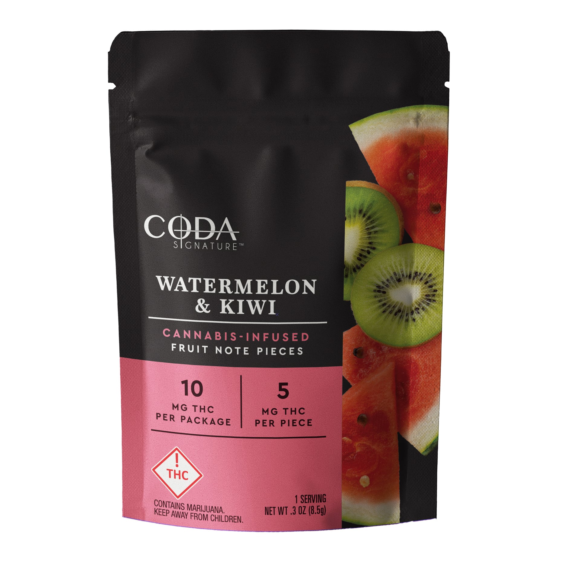 Watermelon & Kiwi [2pk] (10mg THC)